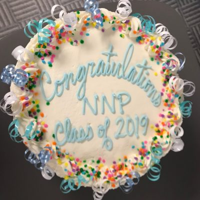 Neonatal Nursing Masters - Class of 2019 Cake